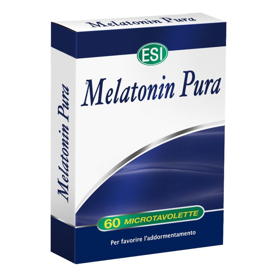 Esi  Sonno e Relax Melatonin Pura 1 mg Integratore 60 Microtavolette