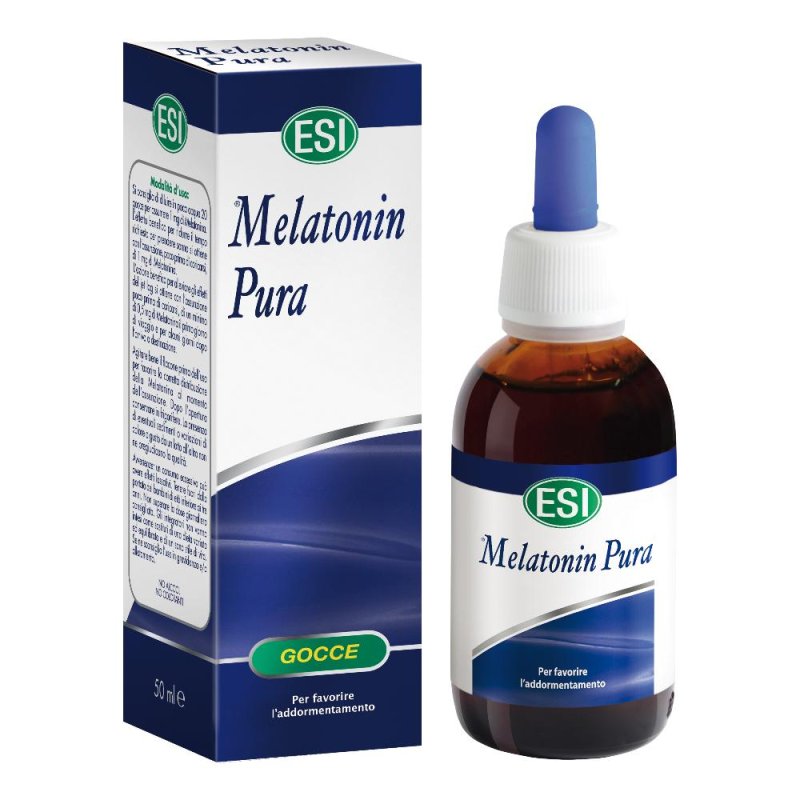 Esi  Sonno e Relax Melatonin Pura 1 mg Integratore Alimentare Gocce 50 ml