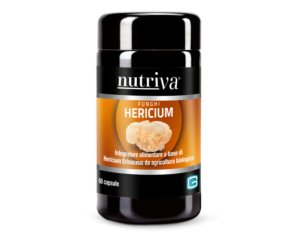 Nutriva Hericium 60 capsule - integratore a base di Hericium erinaceus da agricoltura biologica