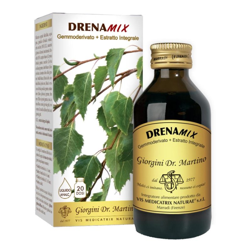 Drenamix Liquido Analcolico Dr. Giorgini 200ml Drenamix Liquido Analcolico Dr. Giorgini 200ml