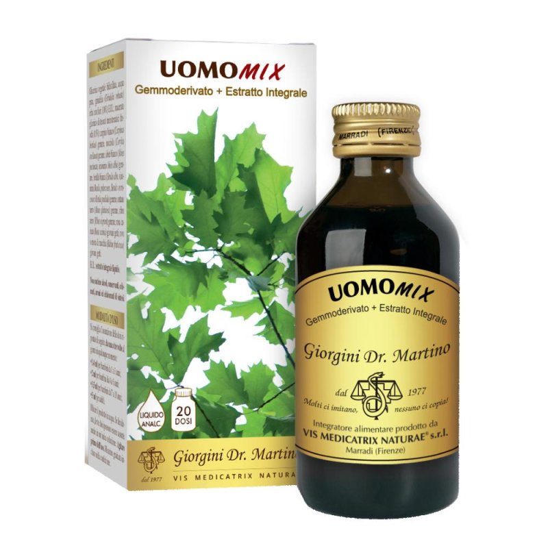 Dr Giorgini Uomomix Liquido Analcolico 100ml Dr Giorgini Uomomix Liquido Analcolico 100ml