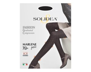 Marlene Pois 70 den opaco nero taglia XL - collant pois coprente nero