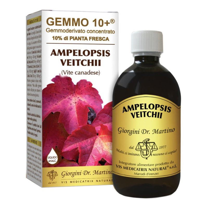 Vite Canadese Liquido 500 ml Gemmoderivato Integratore Naturale in Gocce Vite Canadese Liquido 500 ml Gemmoderivato Integratore Naturale in Gocce