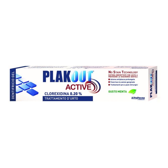 Plakout Active 0,20 Dentifricio 75 ml Plakout Active 0,20 Dentifricio 75 ml