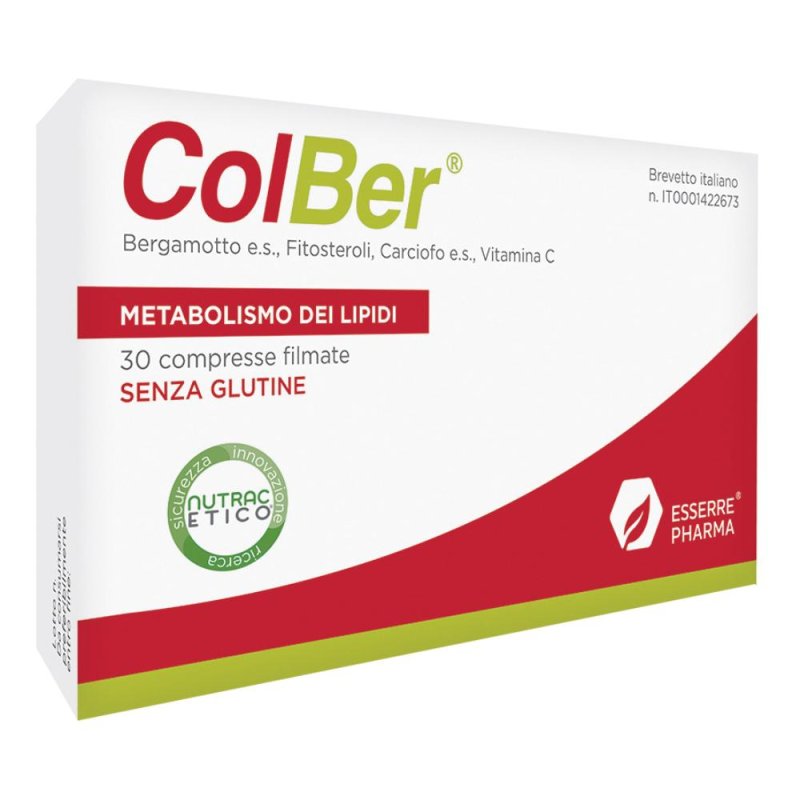 Colber Integratore Colesterolo 30 Compresse Colber Integratore Colesterolo 30 Compresse