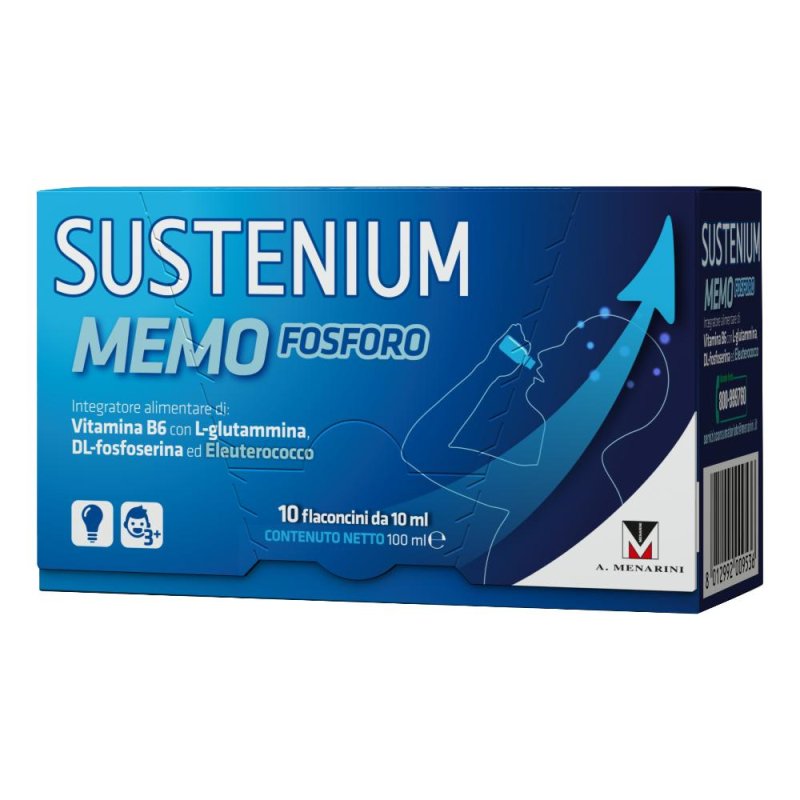 Sustenium Memo Fosforo Integratore Alimentare 10 Flaconcini