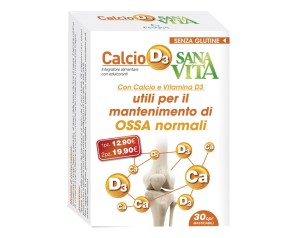 SANAVITA Calcio Vit.D3 30 Cpr