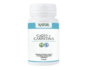 Natur Coq10+carnitina 30 Capsule