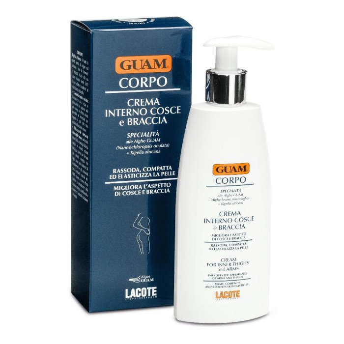 Guam Crema Rassodante Interno Cosce e Braccia Compattezze Elasticità 200 ml Guam Crema Rassodante Interno Cosce e Braccia Compattezze Elasticità 200 ml