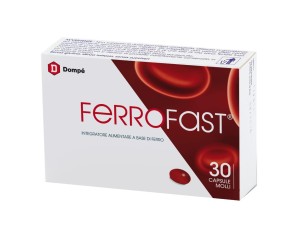 Bracco  Vitamine Minerali Ferrofast Integratore Alimentare 30 Capsule