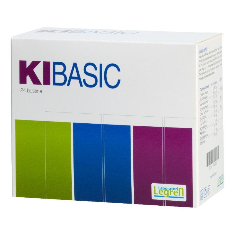 Laboratori Legren Kibasic Integratore Alimentare 24 Bustine Laboratori Legren Kibasic Integratore Alimentare 24 Bustine
