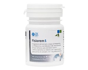 EOS Fisiorem 1 Integratore Alimentare Melatonina 96 Compresse Da 1 mg