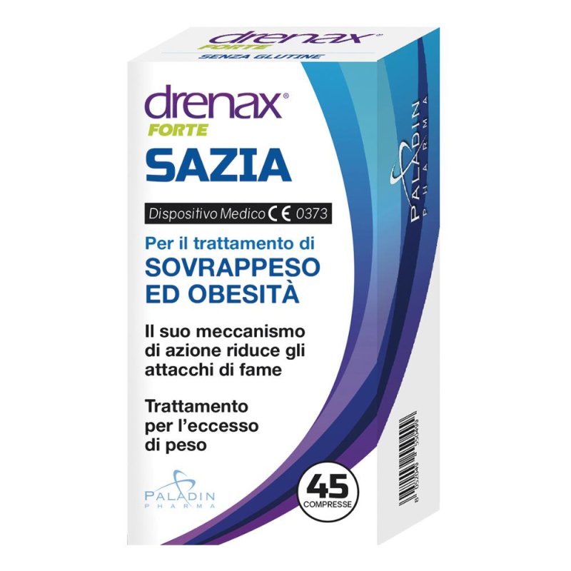 Paladin  Controllo del Peso Drenax FORTE SAZIA Integratore 45 Compresse