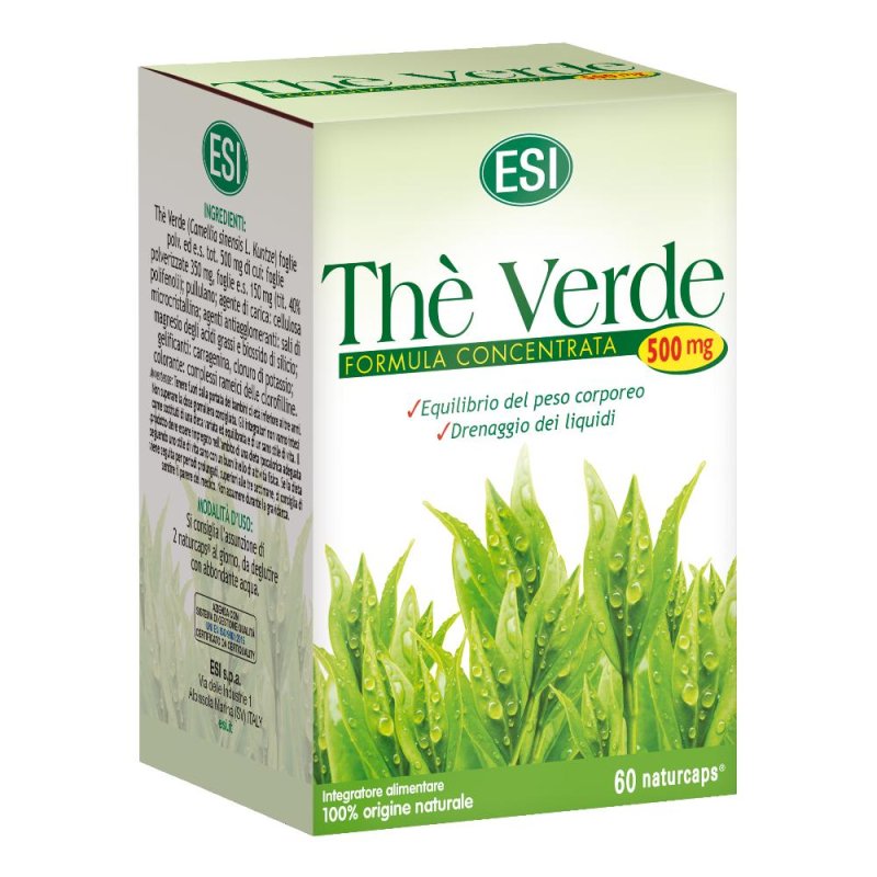 Esi The Verde Integratore Alimentare 60 Naturcaps Esi The Verde Integratore Alimentare 60 Naturcaps