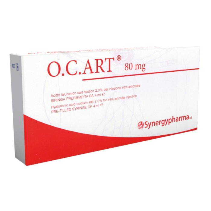 OC ART SIRINGA 80MG 4ML OC ART SIRINGA 80MG 4ML