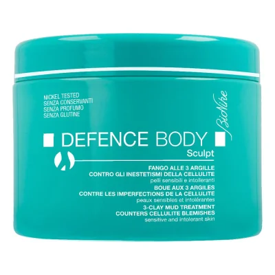 BioNike Defence Body Anticellulite Fango 3 Argille Tonificante 500 g