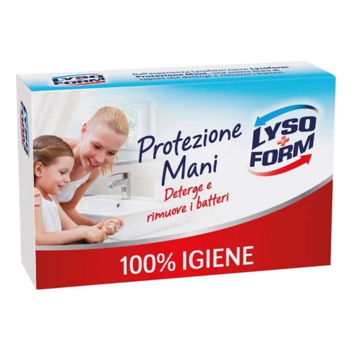 Lysoform sapone solido 125 g sapone igienizzante per mani e corpo Lysoform sapone solido 125 g sapone igienizzante per mani e corpo