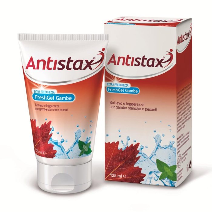 Antistax Fresh gel Gambe Extra Freschezza per le gambe 125 Ml Antistax Fresh gel Gambe Extra Freschezza per le gambe 125 Ml
