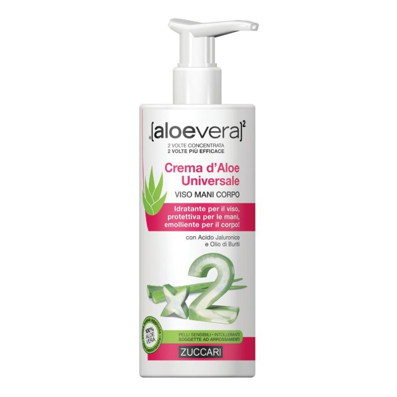 Zuccari Aloevera2 Crema Aloe Universale Multi-zone 75 ml Zuccari Aloevera2 Crema Aloe Universale Multi-zone 75 ml