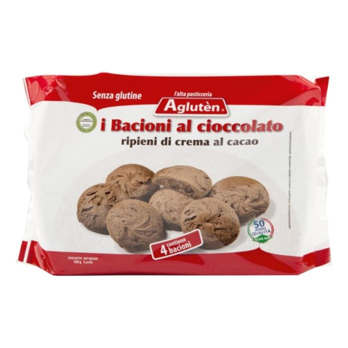 AGLUTEN Bacioni Ciocc.160g AGLUTEN Bacioni Ciocc.160g