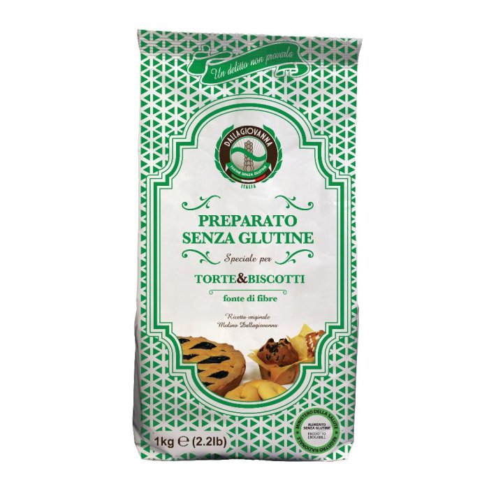 Molino Dallagiovanna Mix Frolla 1 kg &ndash; Preparato per Pasta Frolla, Crostate e Biscotti