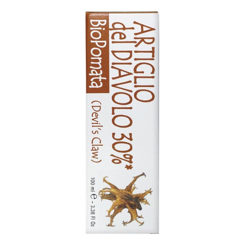 Biopomata Artiglio del Diavolo 30% bio 100 ml - pomata naturale per dolori articolari e muscolari Biopomata Artiglio del Diavolo 30% bio 100 ml - pomata naturale per dolori articolari e muscolari