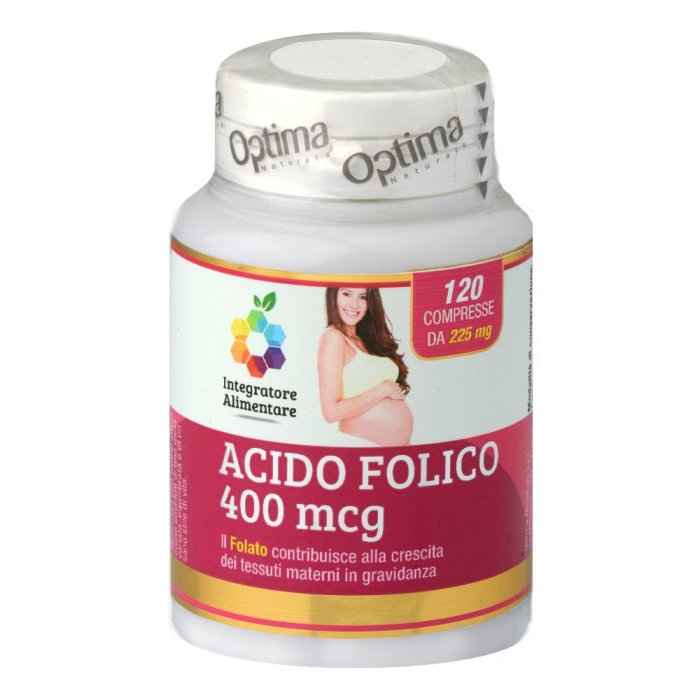 Acido folico 120 compresse - integratore ideale per gravidanza e vegetariani