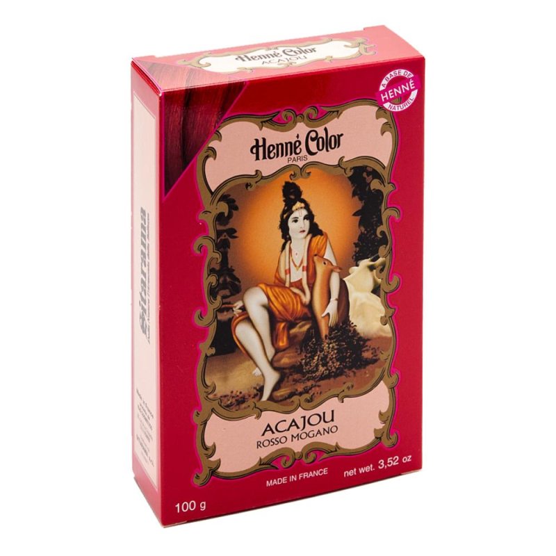 HENNE' COLOR ACAJOU ROSSO MOGA HENNE' COLOR ACAJOU ROSSO MOGA