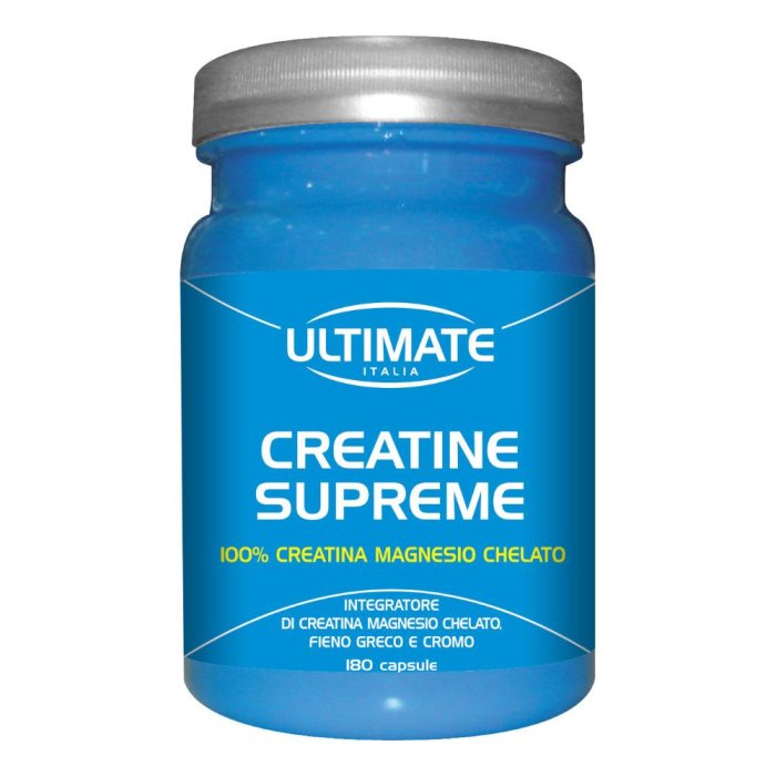 Creatine Supreme 180 Capsule | Integratore di Creatina Pura per Forza, Energia e Performance Muscolare Creatine Supreme 180 Capsule | Integratore di Creatina Pura per Forza, Energia e Performance Muscolare