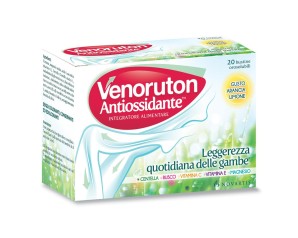 Novartis  Gambe Venoruton Antiossidante Integratore 20 Buste Orosolubili