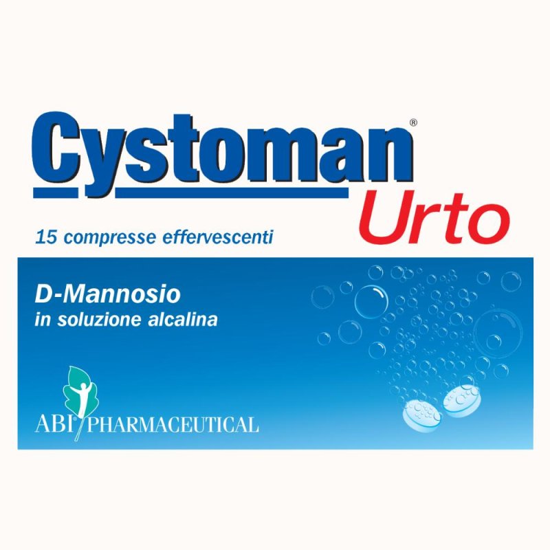 ABI Pharmaceutical Benessere Urinario Cystoman Urto 15 Compresse Effervesc ABI Pharmaceutical Benessere Urinario Cystoman Urto 15 Compresse Effervesc