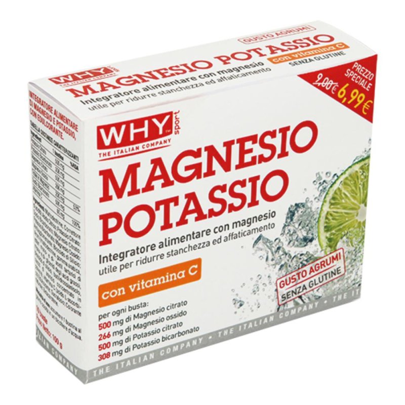 Magnesio potassio 10 bustine Magnesio potassio 10 bustine