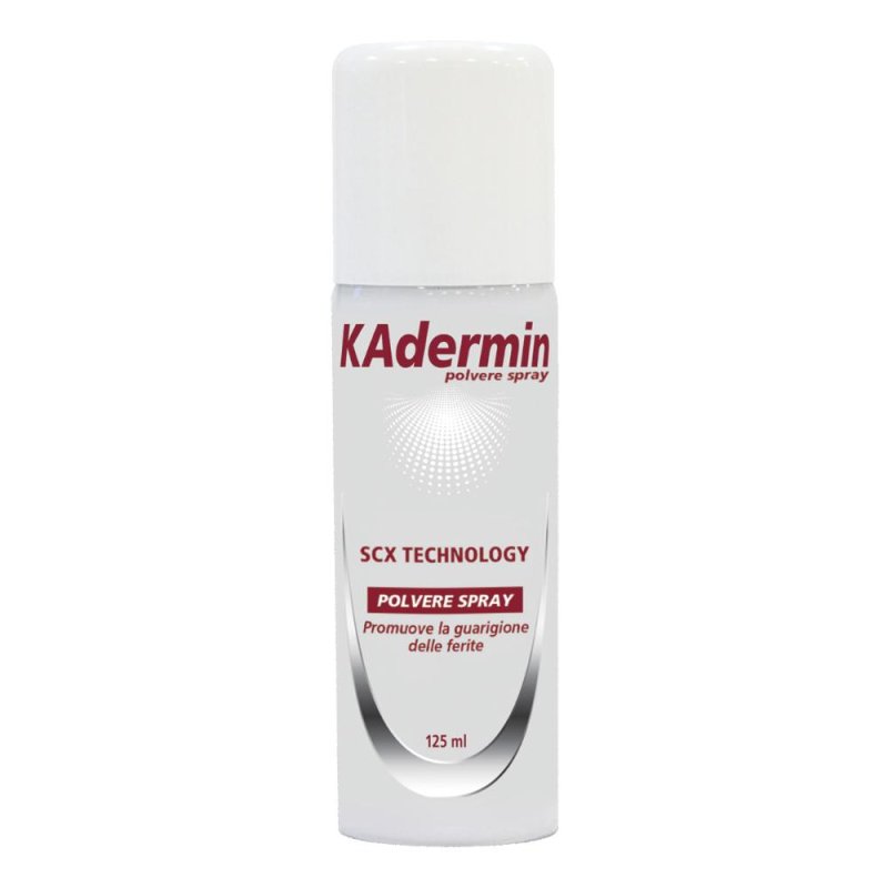 Kadermin SCX polvere spray 125 ml spray cicatrizzante e protettivo per la pelle Kadermin SCX polvere spray 125 ml spray cicatrizzante e protettivo per la pelle