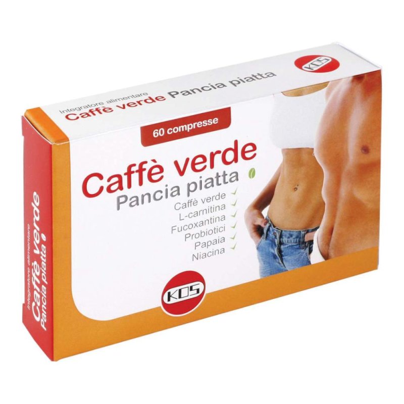 CAFFE'VERDE PanciaPiatta 60Cpr CAFFE'VERDE PanciaPiatta 60Cpr