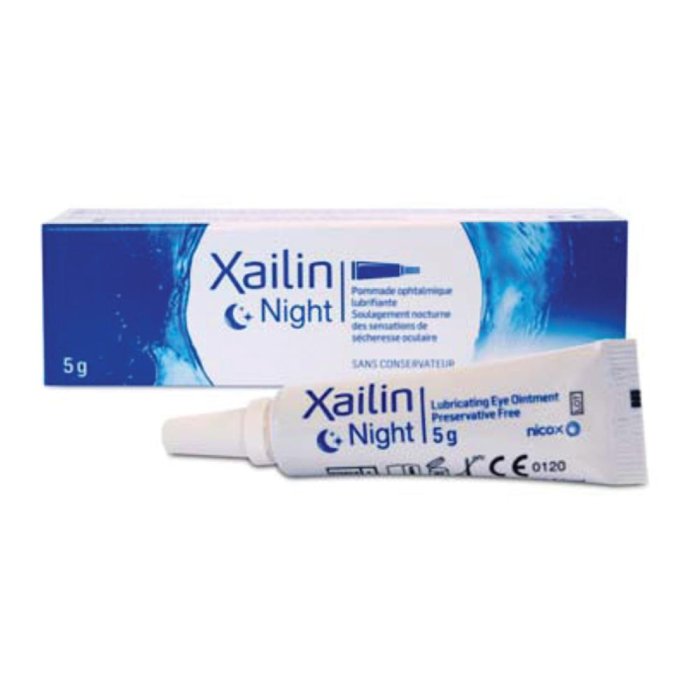 Nicox Farma Soc.in Liquid. Xailin Night Unguento Oftalmico 5 G Nicox Farma Soc.in Liquid. Xailin Night Unguento Oftalmico 5 G