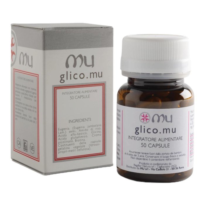Glico.mu Integratore Alimentare 50 capsule