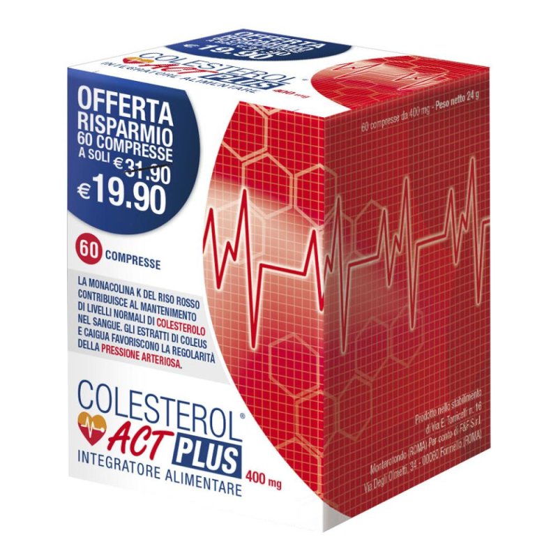 Colesterol Act Plus 60 Compresse Colesterol Act Plus 60 Compresse