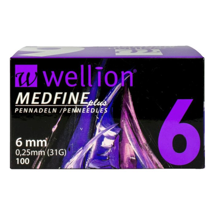Med Trust Italia Wellion Medfine Plus 6 31 Gauge 100 Pezzi Med Trust Italia Wellion Medfine Plus 6 31 Gauge 100 Pezzi