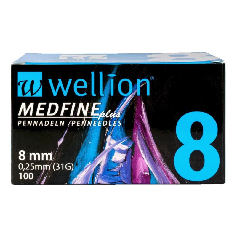 Med Trust Italia Wellion Medfine Plus 8 31 Gauge 100 Pezzi Med Trust Italia Wellion Medfine Plus 8 31 Gauge 100 Pezzi
