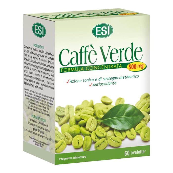 Esi Controllo del Peso Caffè Verde Formula Concentrata 60 Ovalette Esi Controllo del Peso Caffè Verde Formula Concentrata 60 Ovalette