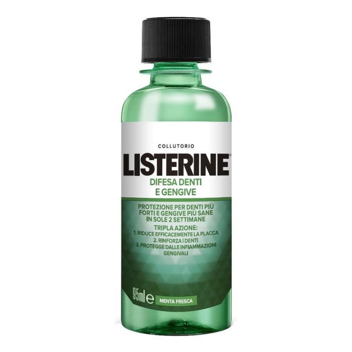 Listerine Difesa Denti e Gengive Collutorio 95 ml Listerine Difesa Denti e Gengive Collutorio 95 ml