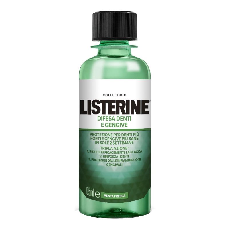 Listerine Difesa Denti e Gengive Collutorio 95 ml Listerine Difesa Denti e Gengive Collutorio 95 ml