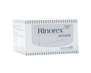 Rinorex per Aerosol Con Bicarbonato 25 Flaconi Da 3ml
