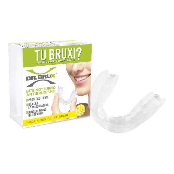 Dr. Brux Bite Dentale Arcata Inferiore Notte Modellante Dr. Brux Bite Dentale Arcata Inferiore Notte Modellante