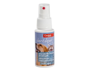 Candioli  Animali Domestici Dentalpet Spray Igiene Orale Cani e Gatti 50 ml