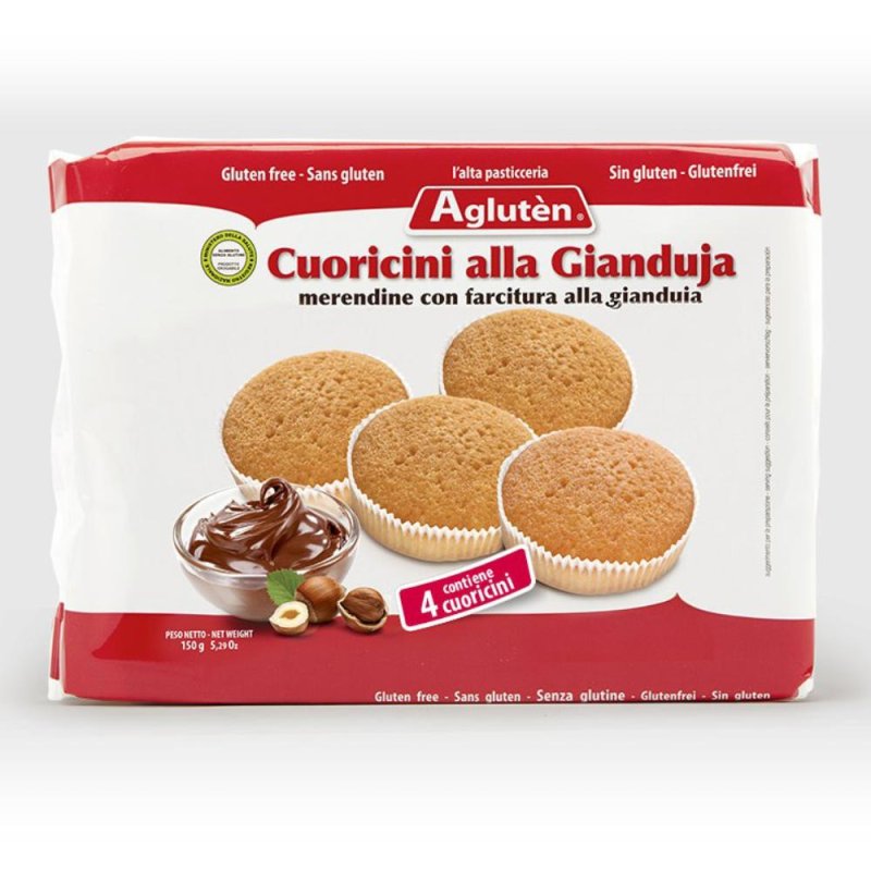 Nove Alpi Agluten Cuoricini Gianduja 150 G Nove Alpi Agluten Cuoricini Gianduja 150 G