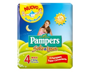 PAMPERS SOLE&LUNA MAXI 18PZ