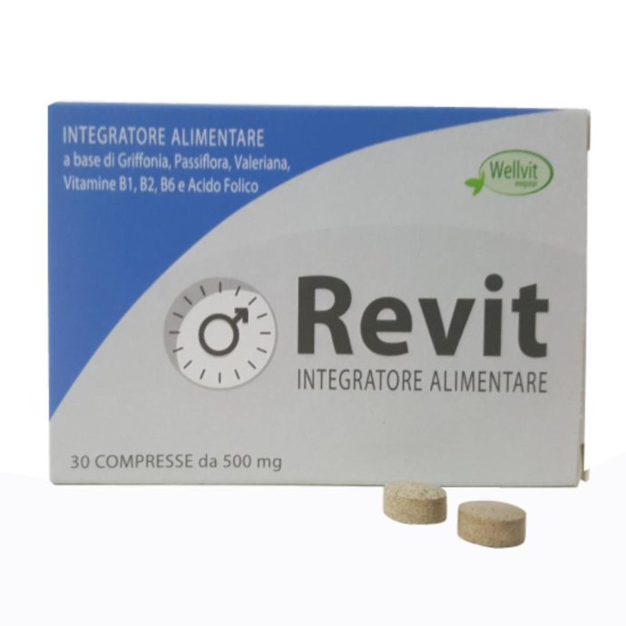 Revit integratore alimentare per ansia da prestazione 30 Compresse 15 G