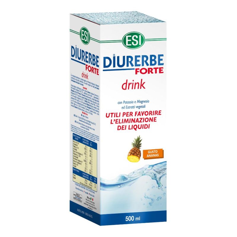 Esi Drenante Depurativa Diurerbe Forte Integratore Soluzione 500 ml Ananas Esi Drenante Depurativa Diurerbe Forte Integratore Soluzione 500 ml Ananas