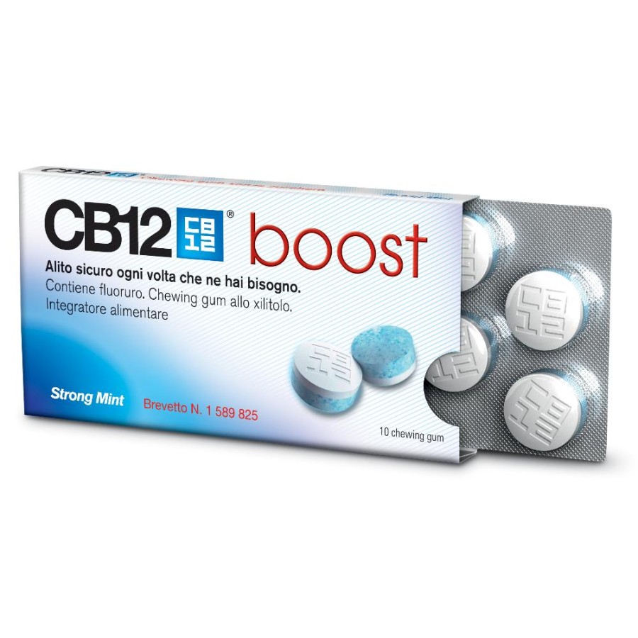 CB12 Boost 10 Chewing-Gum salva alito 20 g